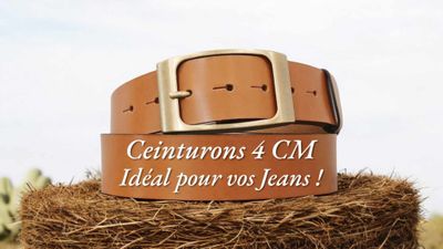CEINTURONS 4 CM DE LARGE