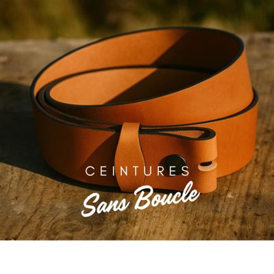 Ceintures sans boucle