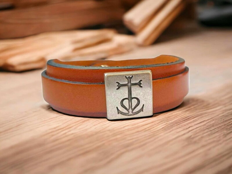BRACELET COULISSANT CROIX DE CAMARGUE