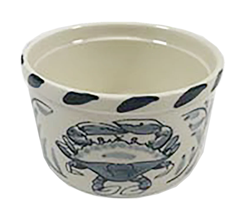Blue Crab Large Ramekin