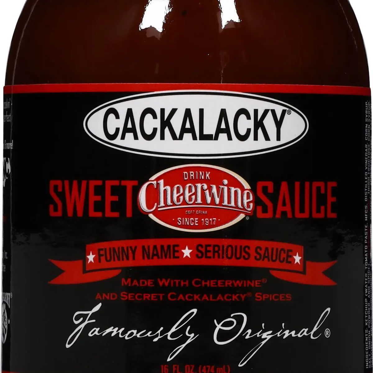 Cackalacky® Cheerwine® Sweet Sauce (16 oz.)