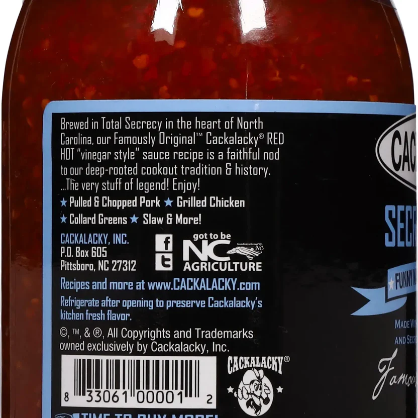 Cackalacky® Secret Sauce® (16 oz.)