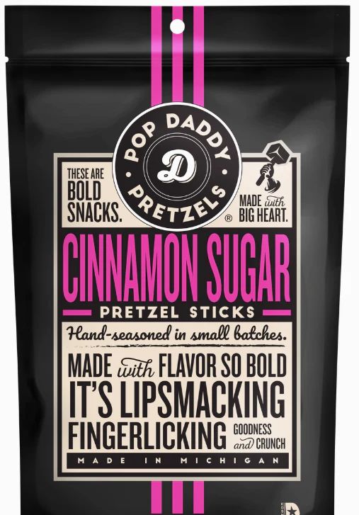 Cinnamon Sugar 1.5 oz pretzel bag