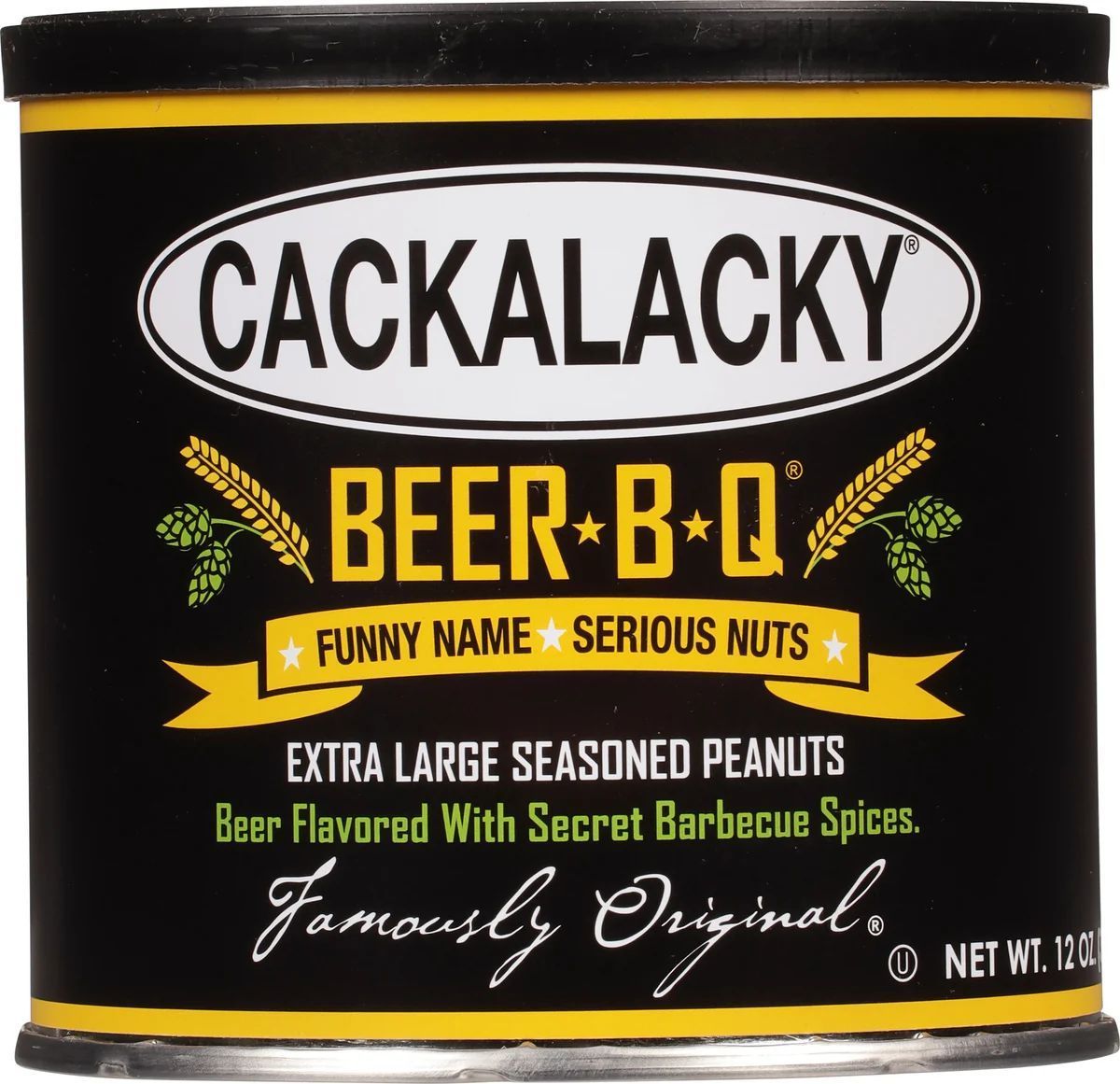Cackalacky® Beer-B-Q® Seasoned Peanuts