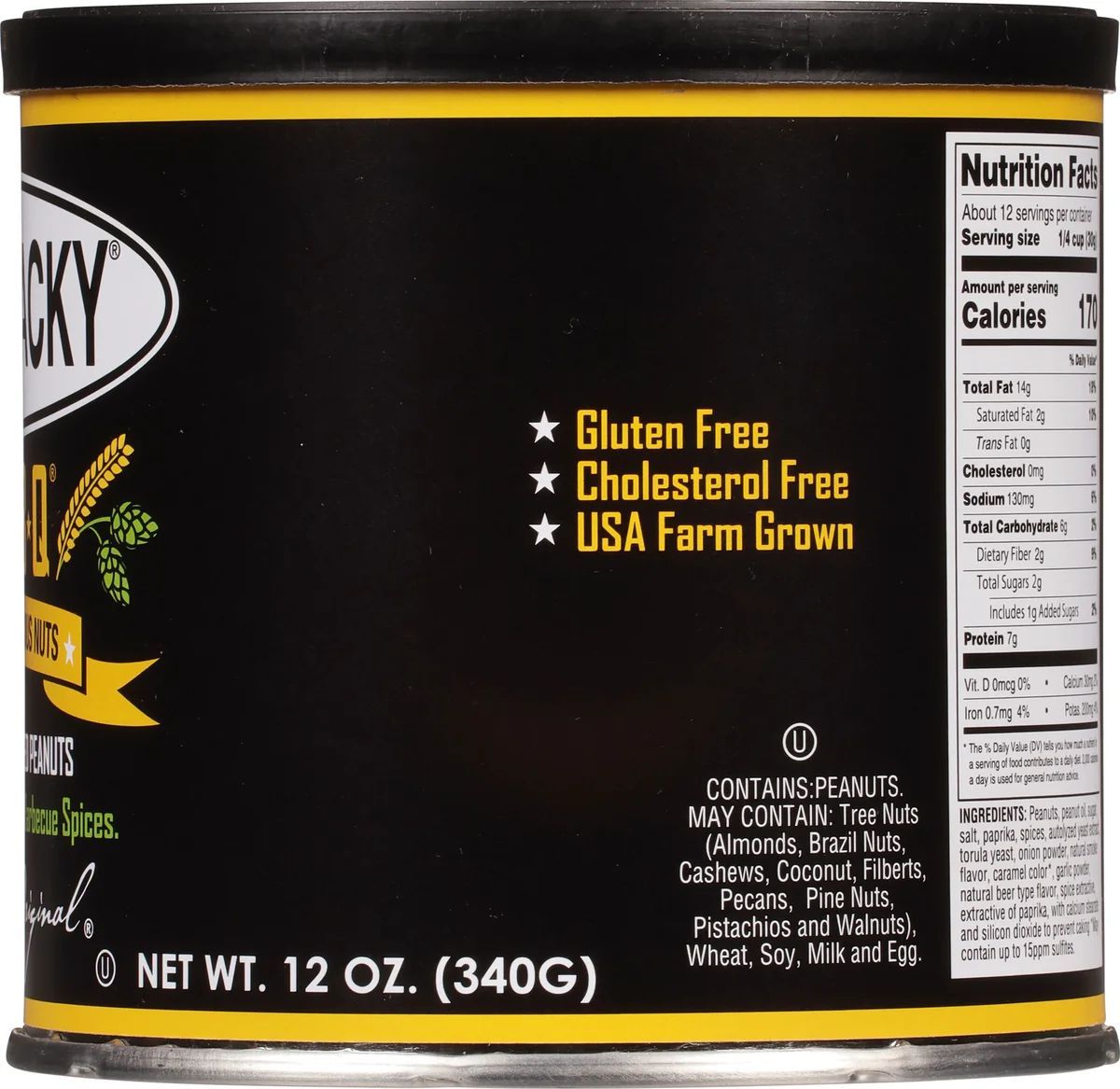 Cackalacky® Beer-B-Q® Seasoned Peanuts