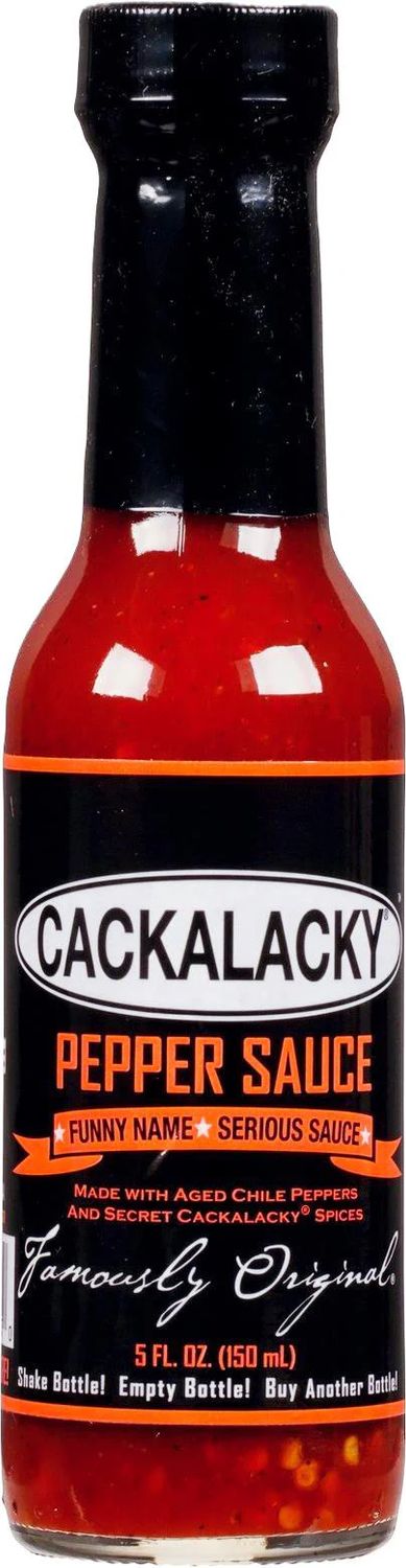 Famously Original® Cackalacky® Pepper Sauce - 5 oz. Bottle