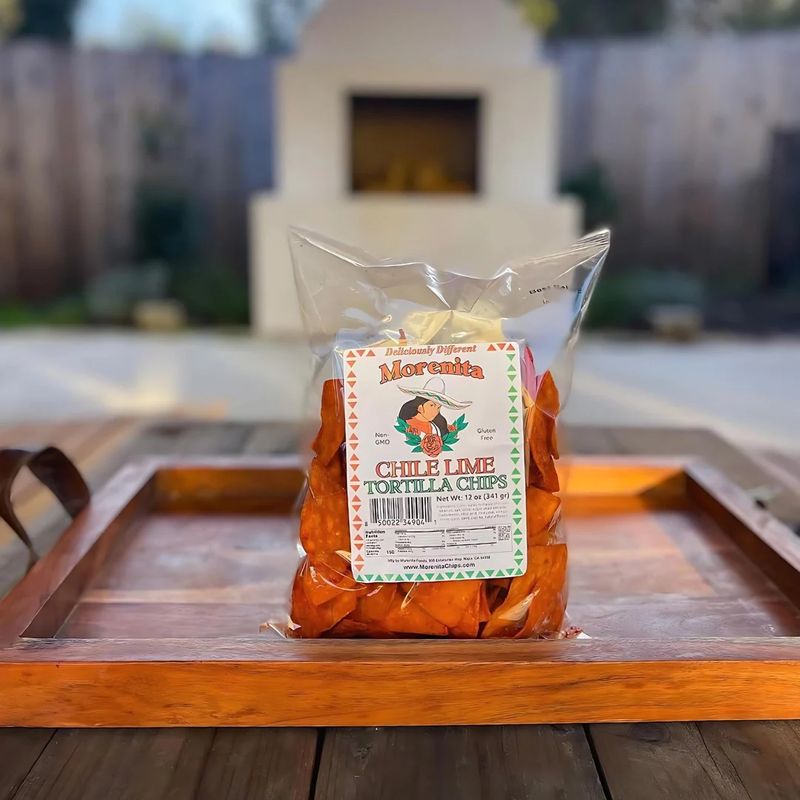 Spicy Chile Lime Artisan Corn Tortilla Chips - Gluten Free