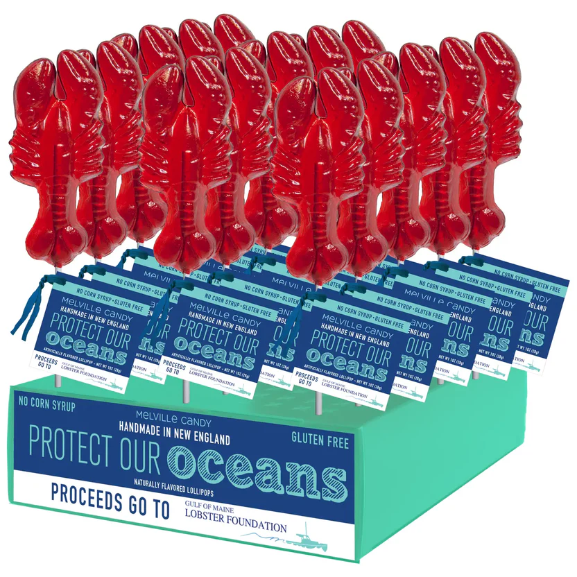 Lobster Lollipops - Charity For Gulf of Maine Lobster Foundation
