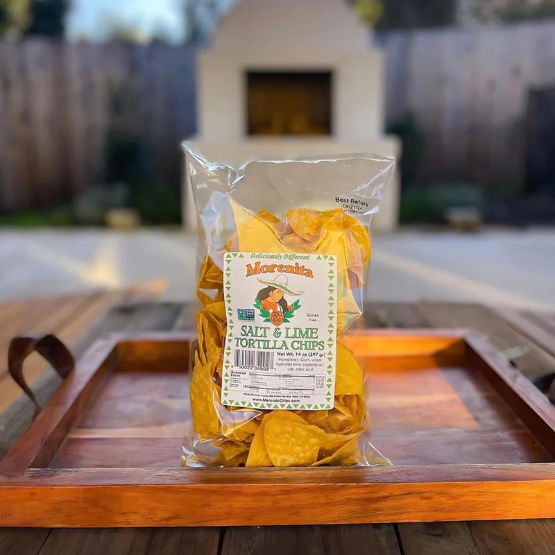 Salt & Lime Artisan Corn Tortilla Chips - Gluten Free
