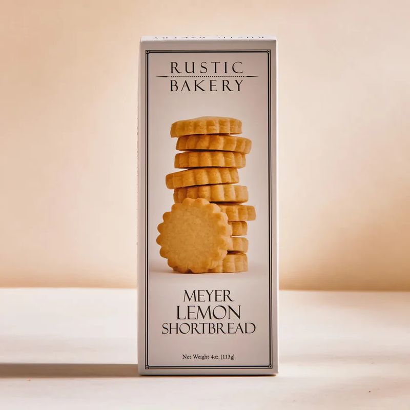 Shortbread Cookies - Meyer Lemon Shortbread Box