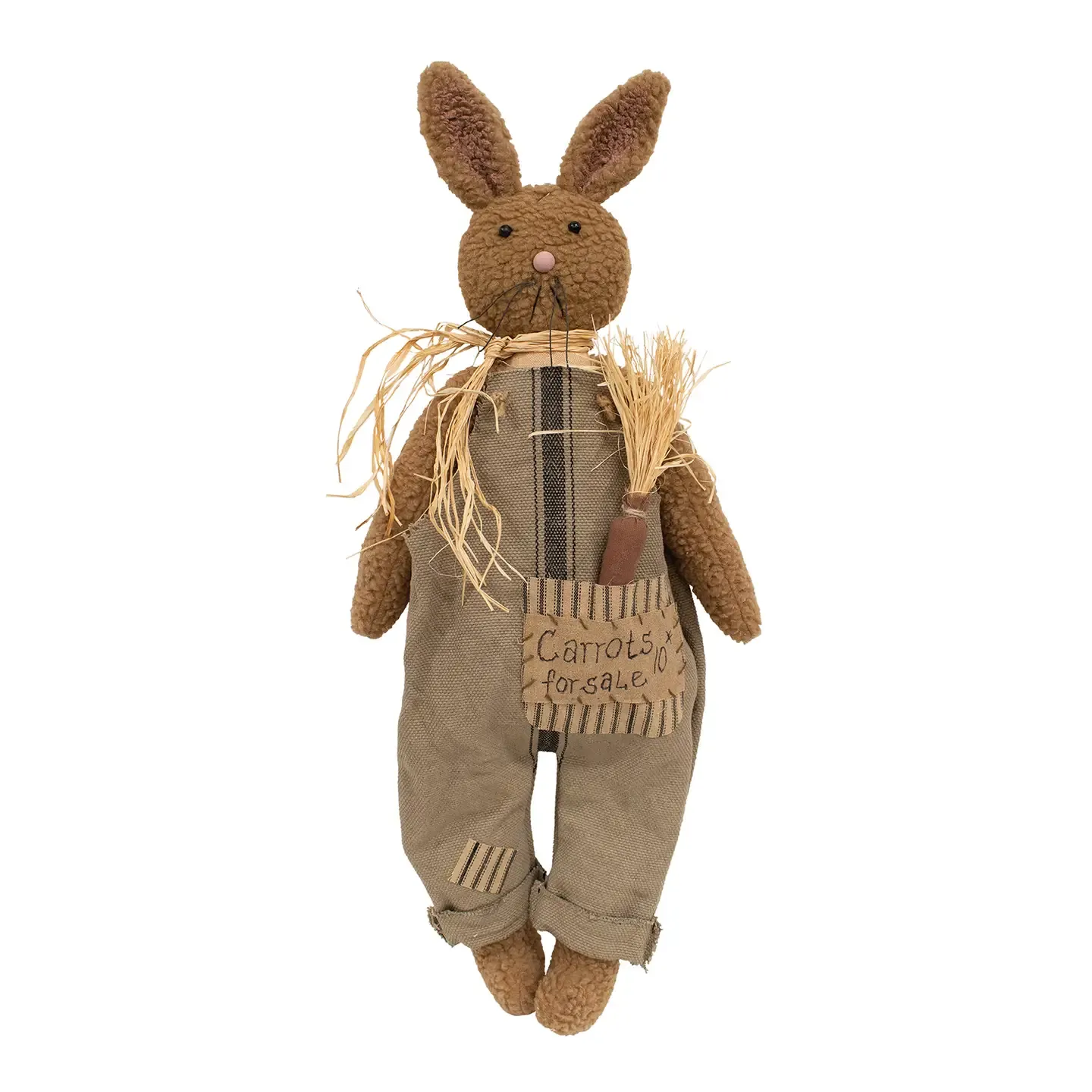Ticking Patch Carrots For Sale Bunny Doll