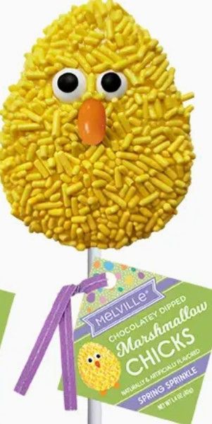 Chick Marshmallow Pops - Yellow