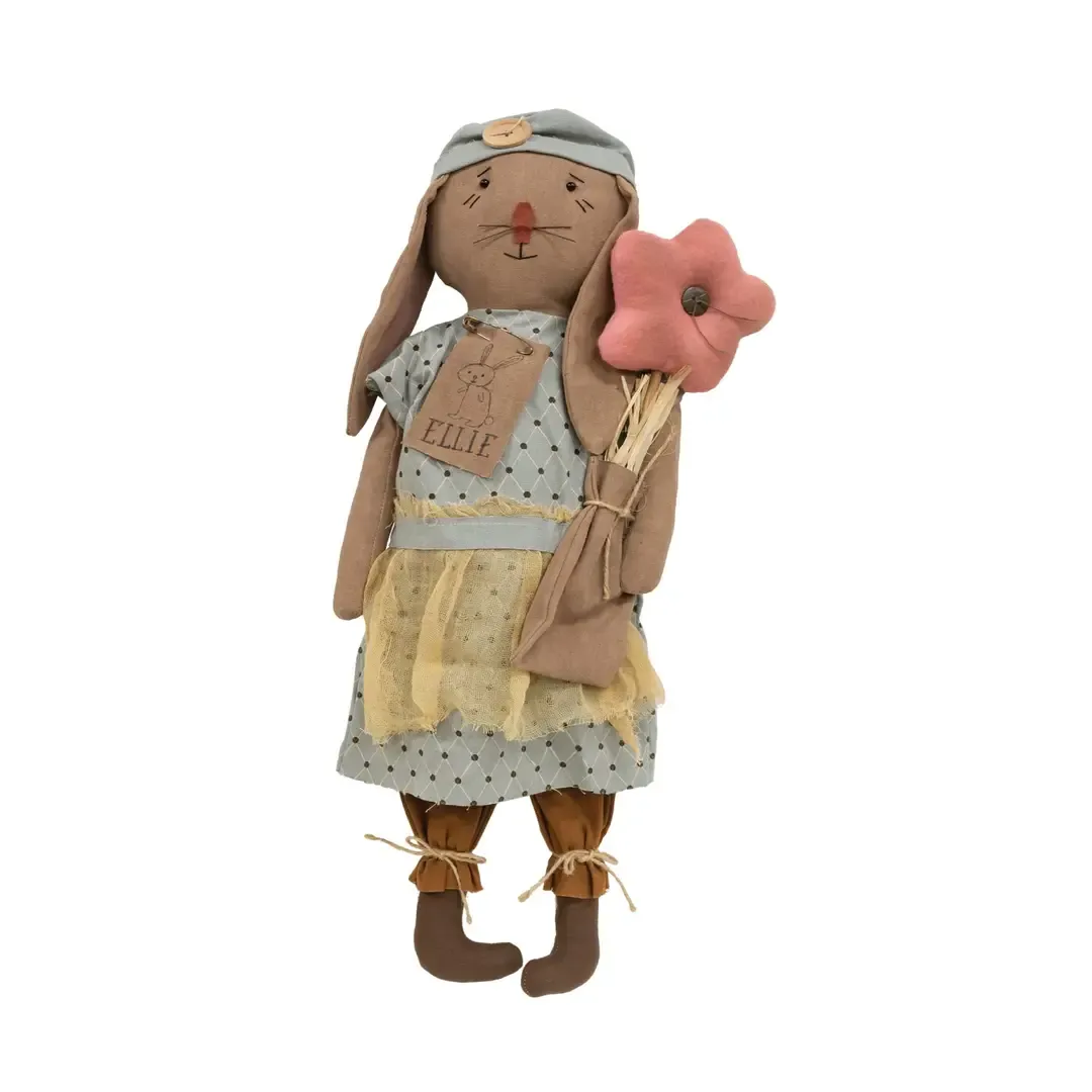 Ellie Bunny Doll with Flower