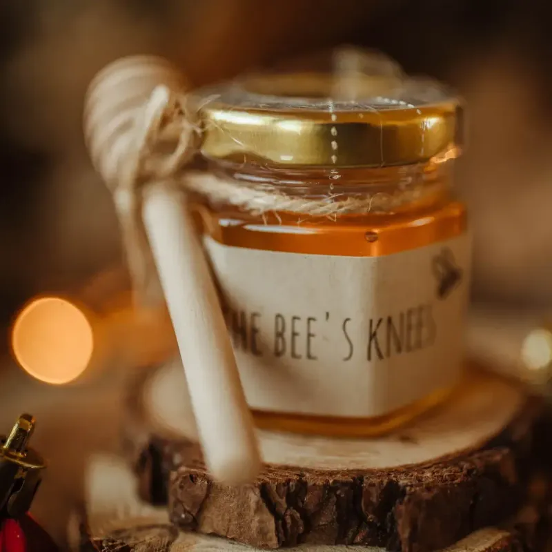 Mini Honey Jar with Dipper