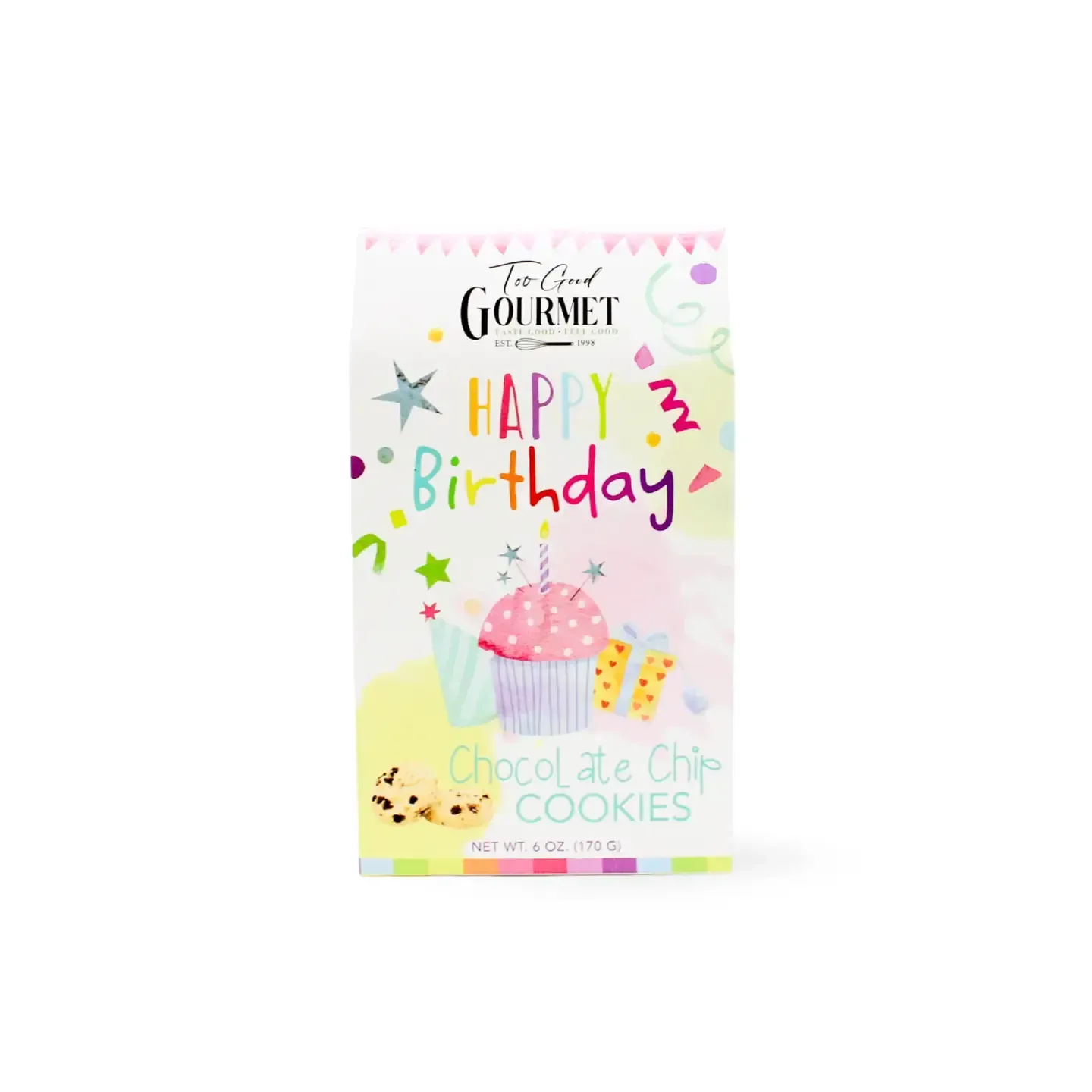 "Happy Birthday" - Chocolate Chip Cookies