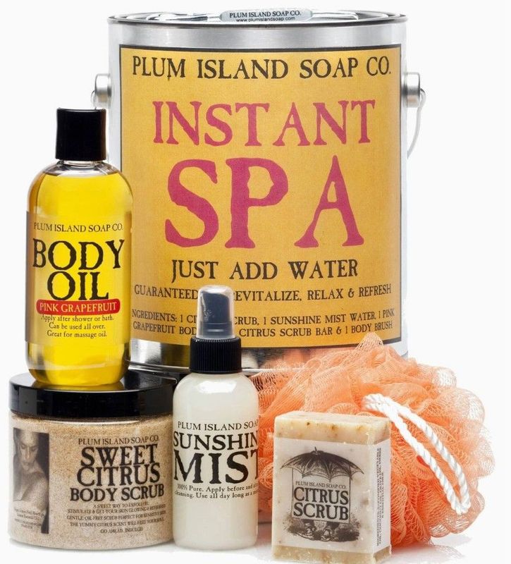 Citrus Body Care Gift Collection in Paint Can (5-Piece Set)