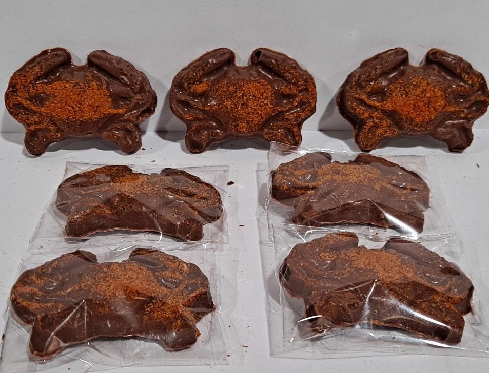 Mini Old Bay Milk Chocolate Crab