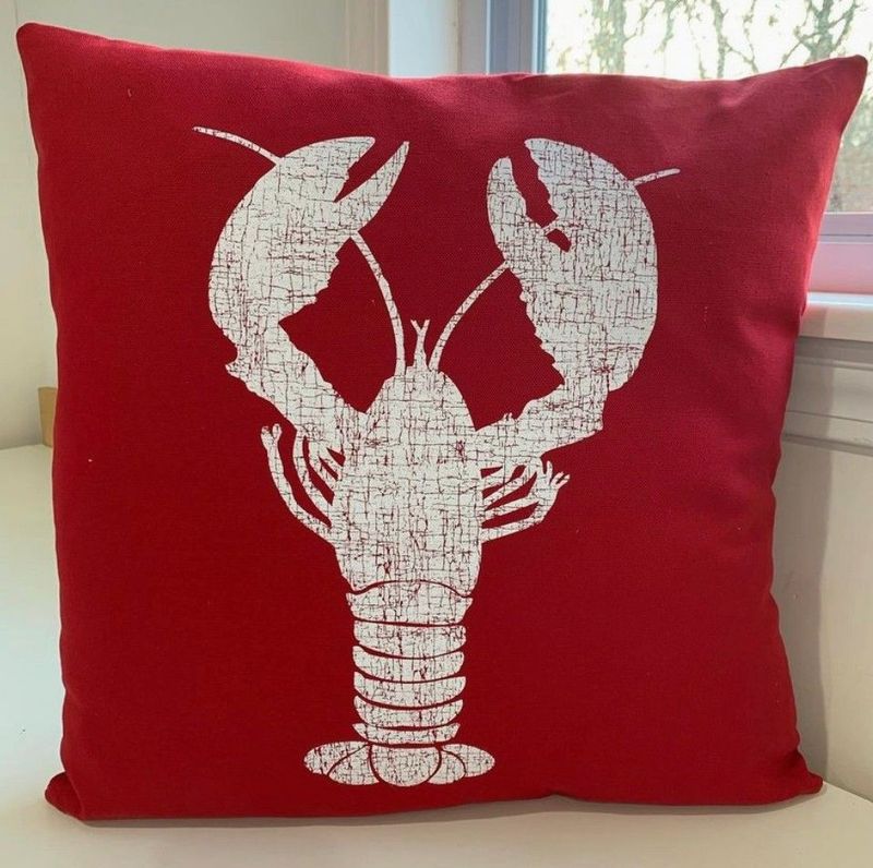 Pillow Lobster 20" x 20"