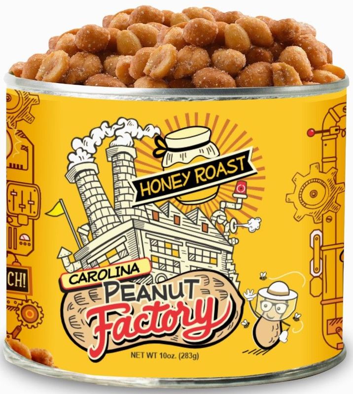 Carolina Peanut Factory  Honey Roasted