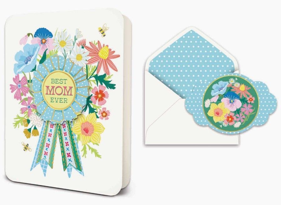 Award-Winning Mom Deluxe Greeting Card