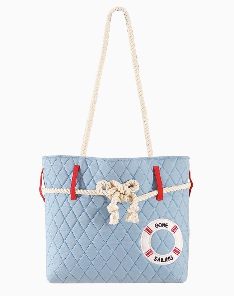 Gone Sailing Nautical Tote Bag Gone Sailing Nautical Tote Bag