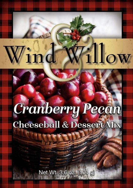 Wind & Willow Cranberry Pecan Cheeseball & Appetizer Mix