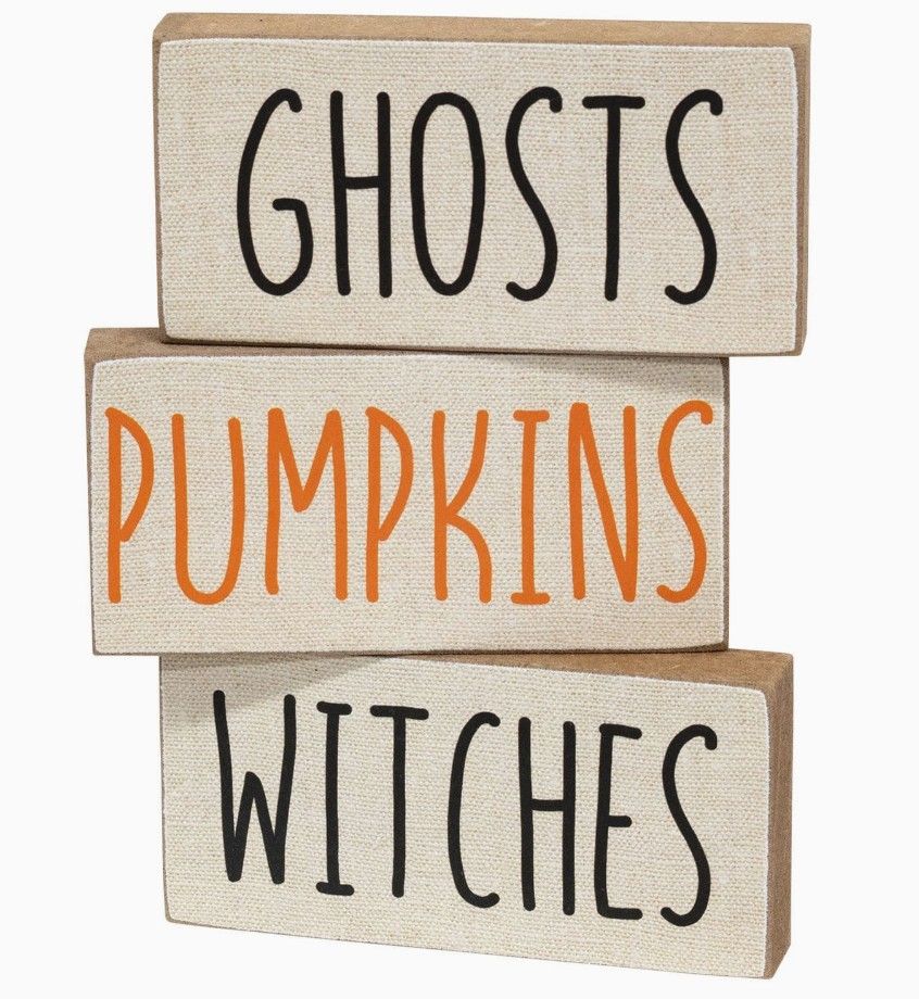 PUMPKIN Mini Sign