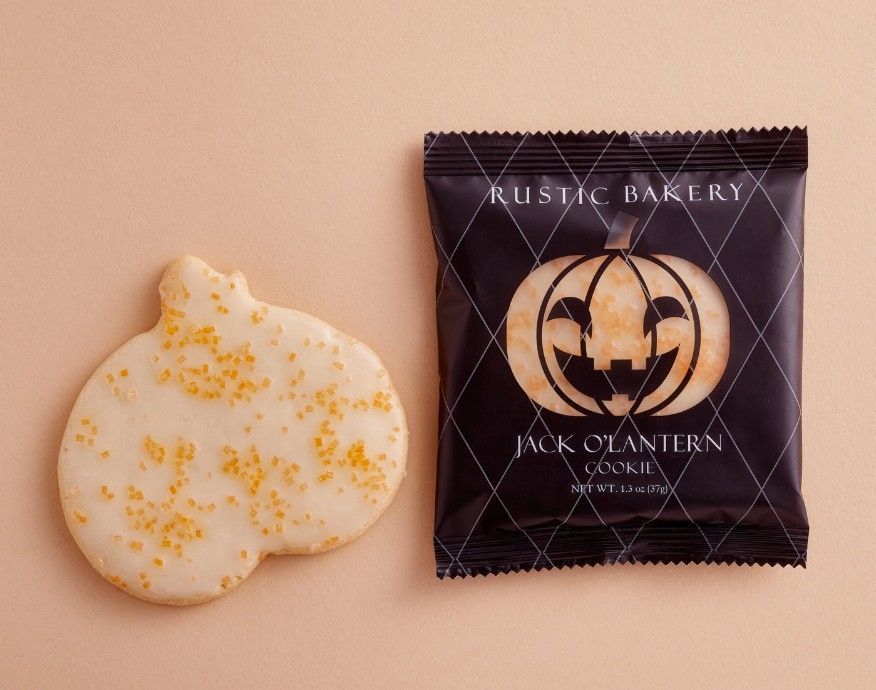 Individually Wrapped Jack O' Lantern Pumpkin Cookies Individually Wrapped Jack O' Lantern Pumpkin Cookies