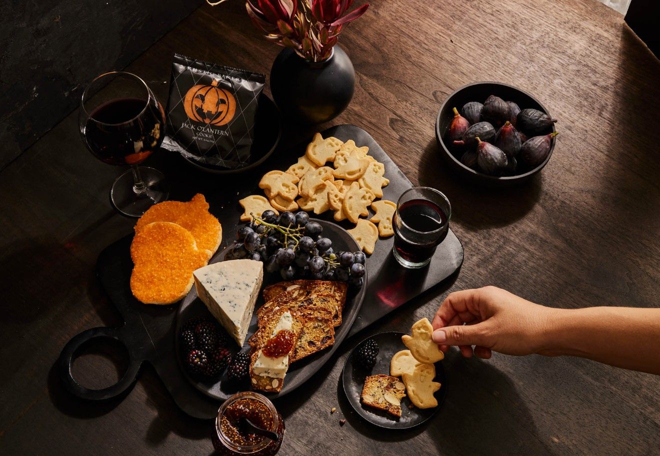 Individually Wrapped Jack O' Lantern Pumpkin Cookies