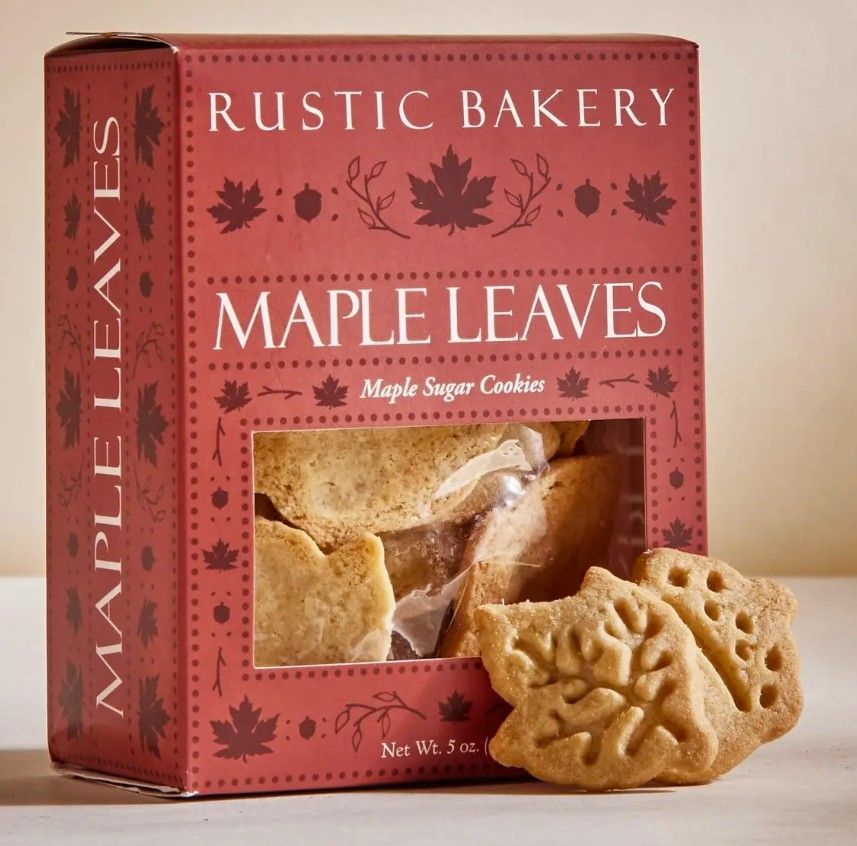 Maple Leaf Cookies