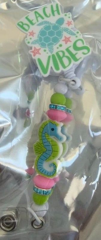 Beach Vibes Badge Reel