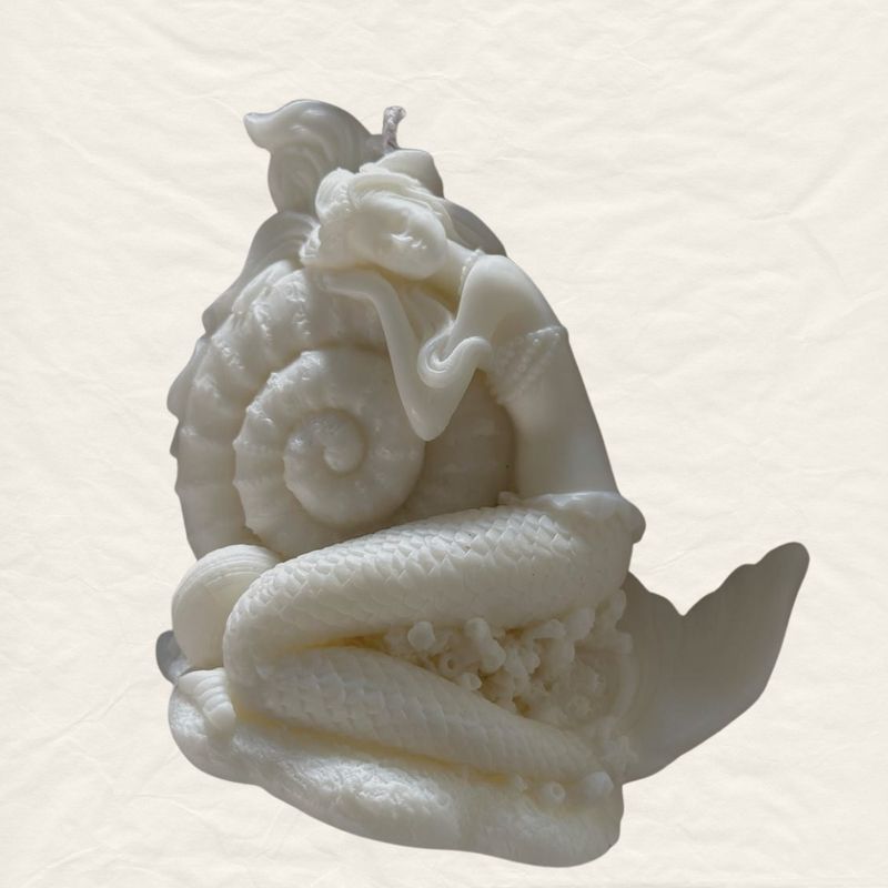 Mermaid Sculptural Candle