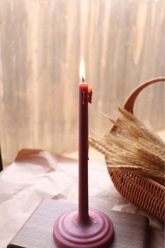 Minimalistic Taper Candle
