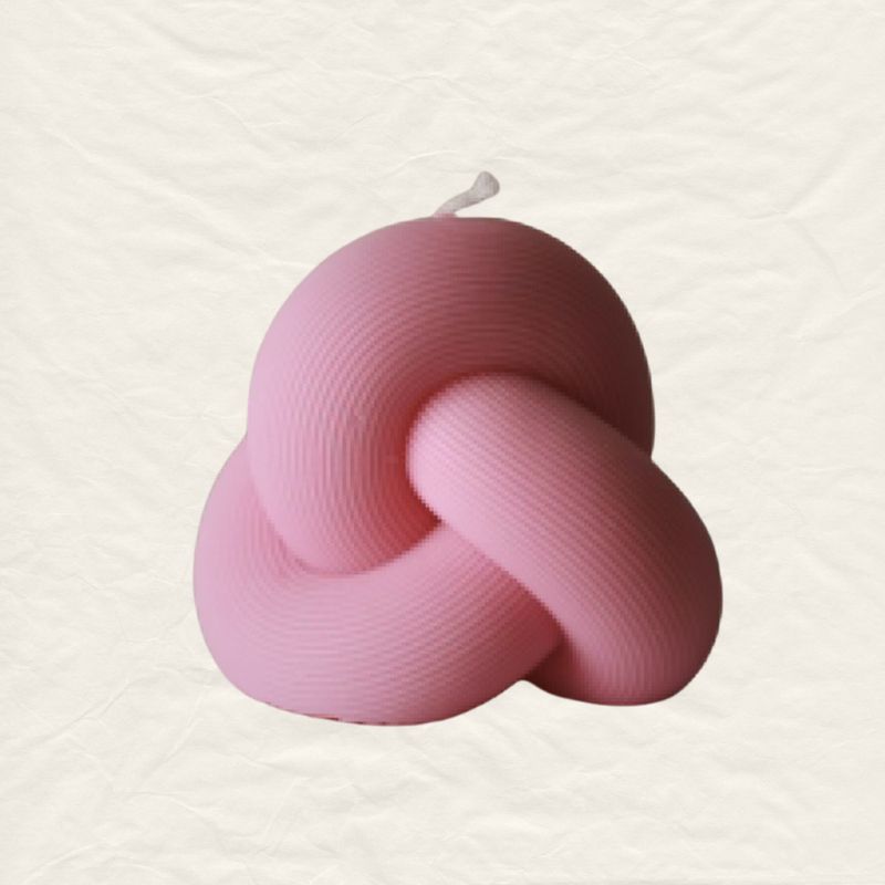 Knot Candle - Modern Decor
