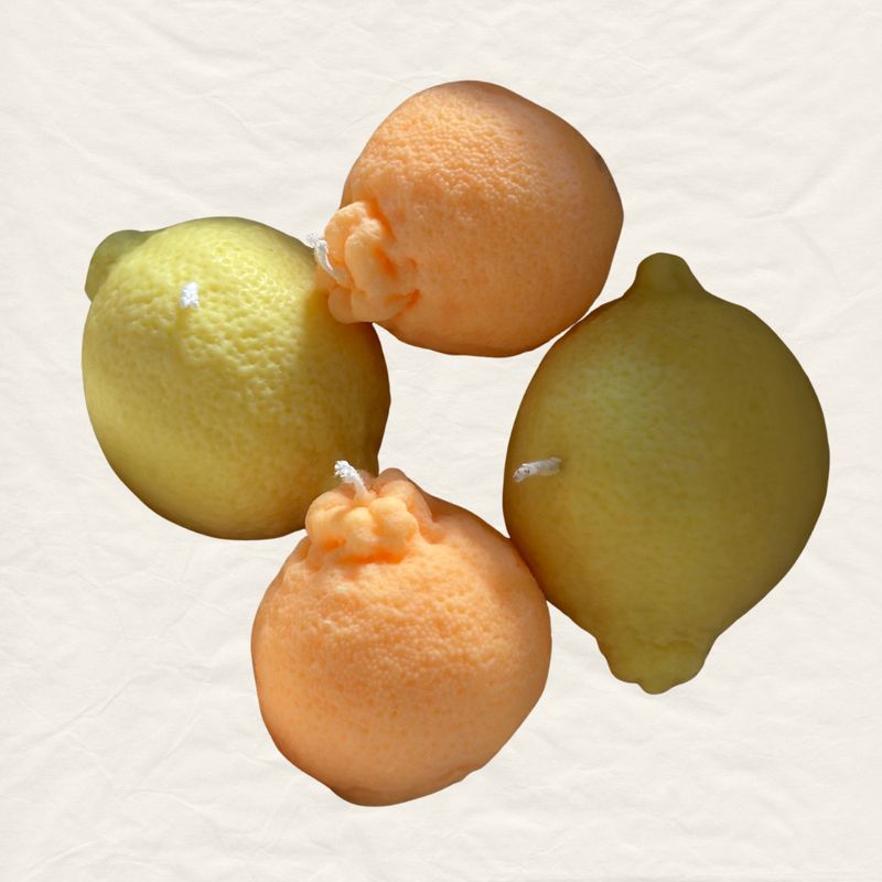 Lemon &amp; Orange Candle