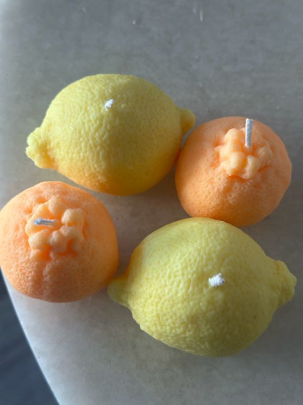 Lemon &amp; Orange Candle