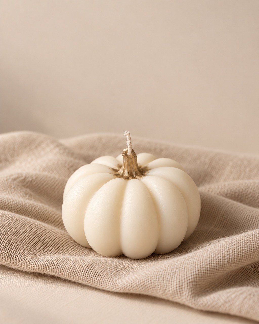 Pumpkin Candle - Halloween Decor