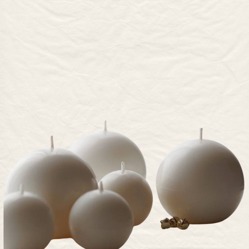 Smooth Ball Candle
