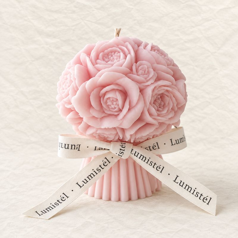 Bouquet of Rose Candle