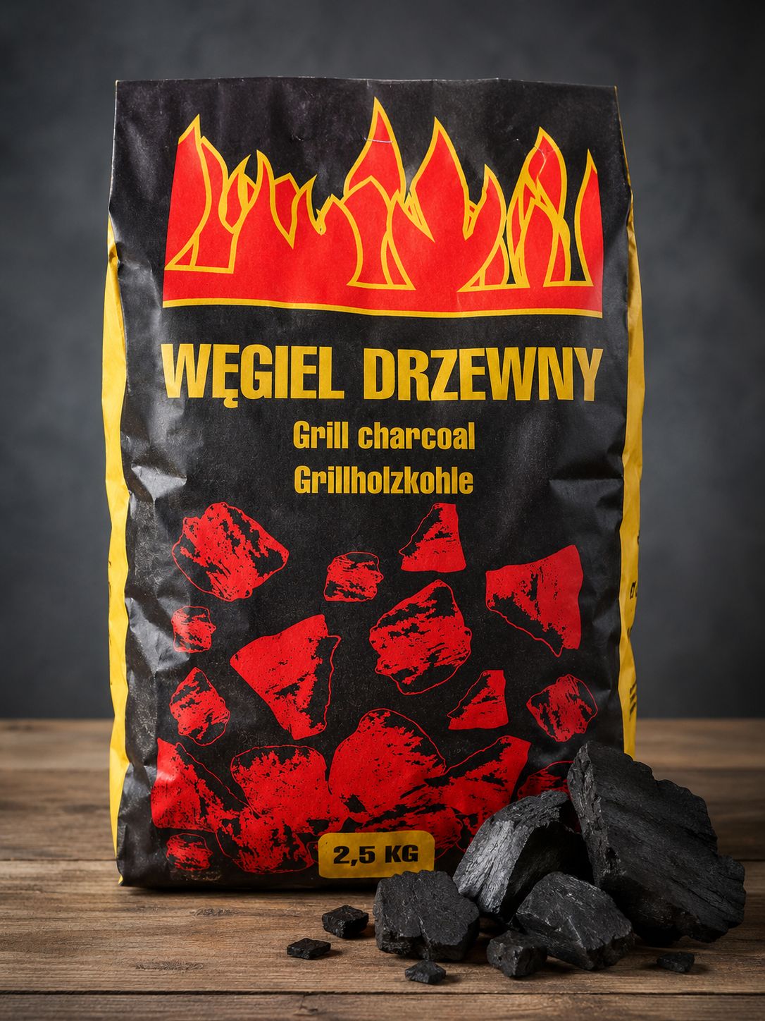 🔥 Węgiel drzewny do grilla  – naturalna moc ognia