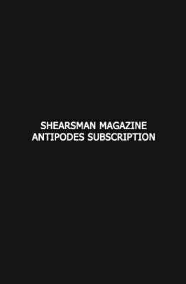 Shearsman magazine Antipodes Subscription