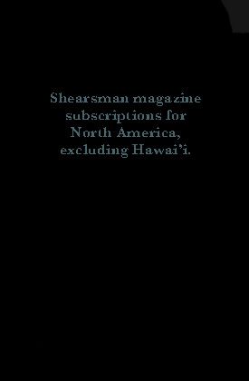 Shearsman magazine North America Subscription Shearsman magazine North America Subscription