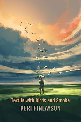 Keri Finlayson - Textile with Birds and Smoke Keri Finlayson - Textile with Birds and Smoke