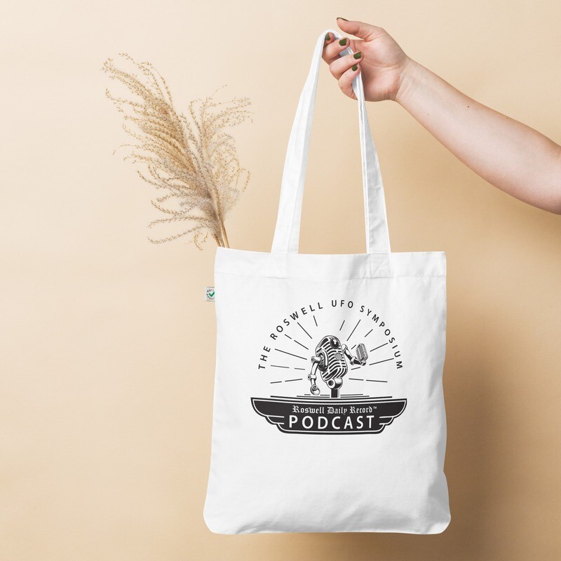 Podcast Organic fashion tote bag