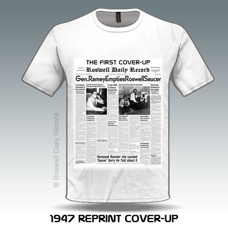 Roswell Daily Record® 1947 Coverup Shirt