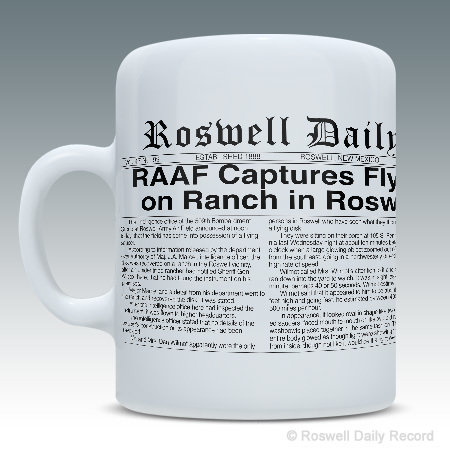 Roswell Daily Record® 1947 Roswell Incident Mug