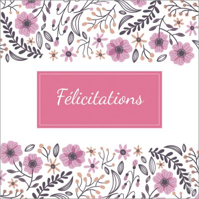 Félicitations