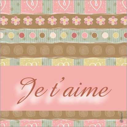 Je t'aime