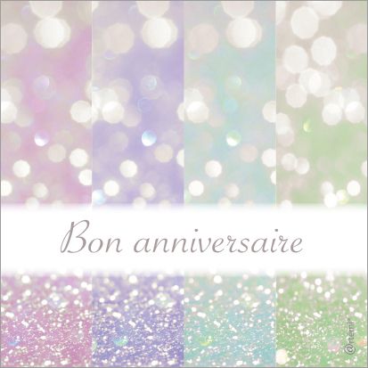 Bon anniversaire