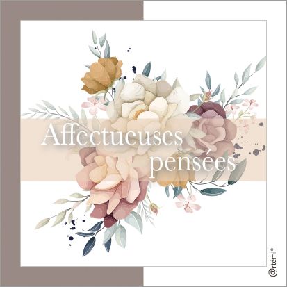 Affectueuses pensées